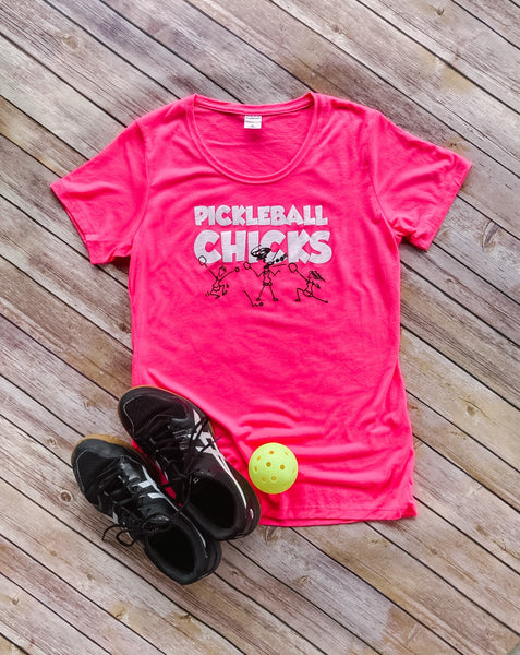 PICKLEBALL CHICKS- Performance shirt