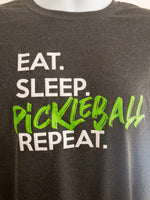 EAT SLEEP PICKLEBALL REPEAT Performance Shirt