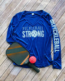 PICKLEBALL STRONG V-Neck Performance Shirt