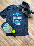 NEVER UNDERESTIMATE AN OLD MAN.... Performance  Shirt