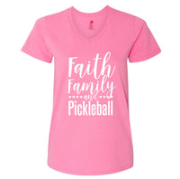 FAITH, FAMILY & PICKLEBALL Performance Shirt